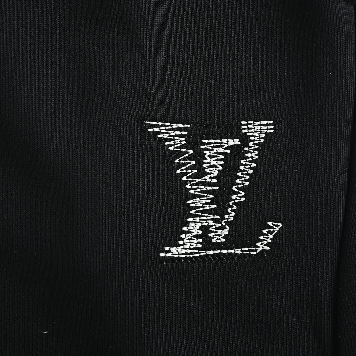Louis Vuitton sketchy presbyopic embroidered trousers